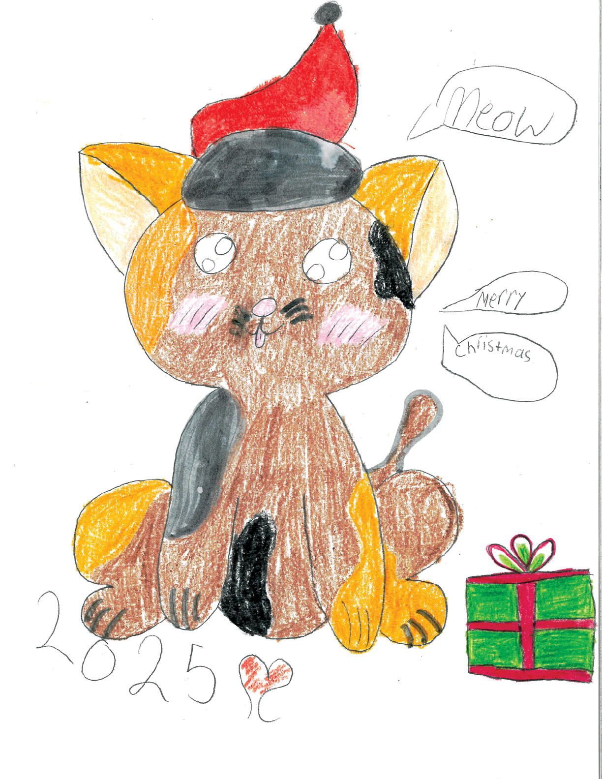 Art by 4th grader Abigail A.m whose grandparents are members in Sussex