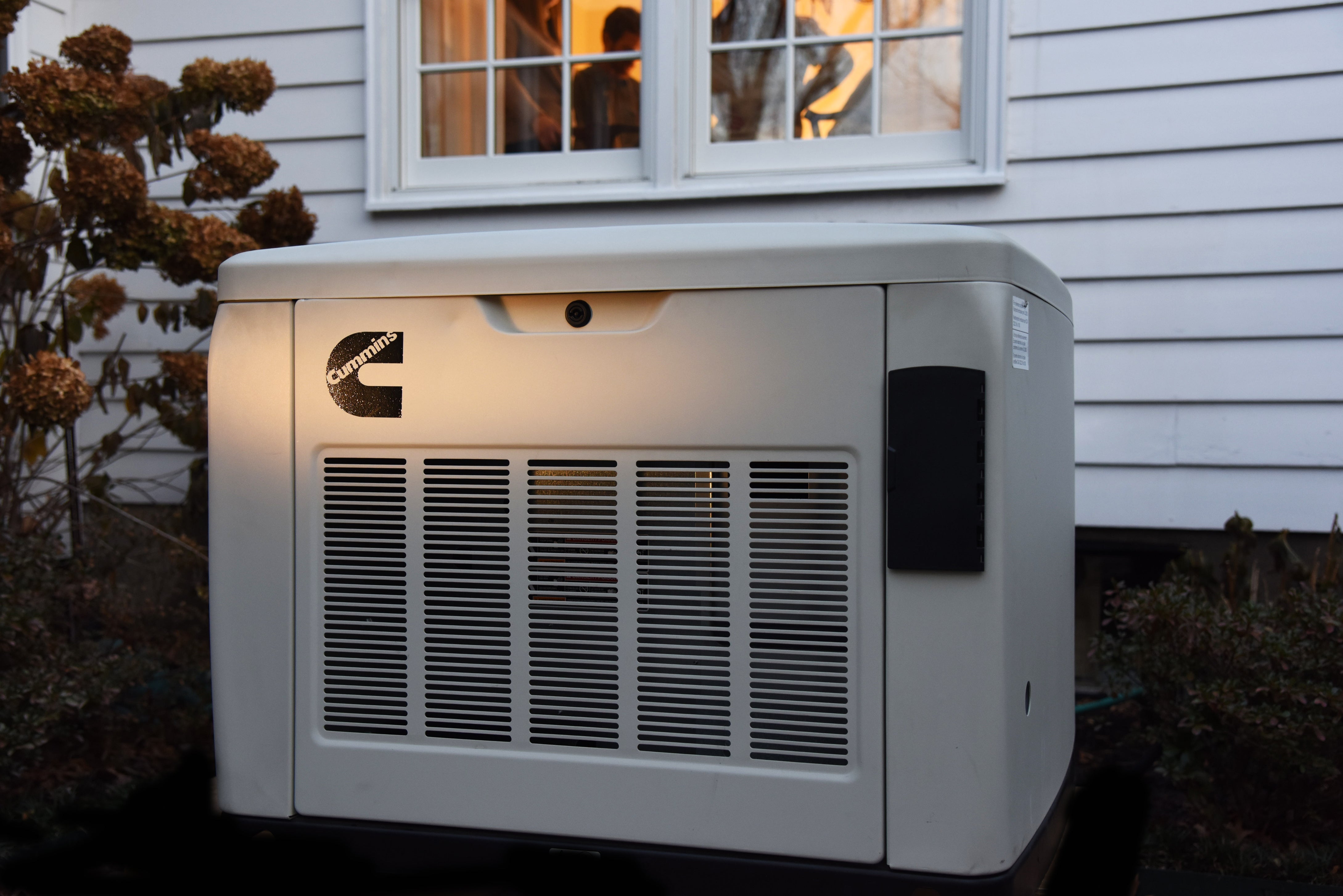 A Cummins Quiet Connect Standby Generator