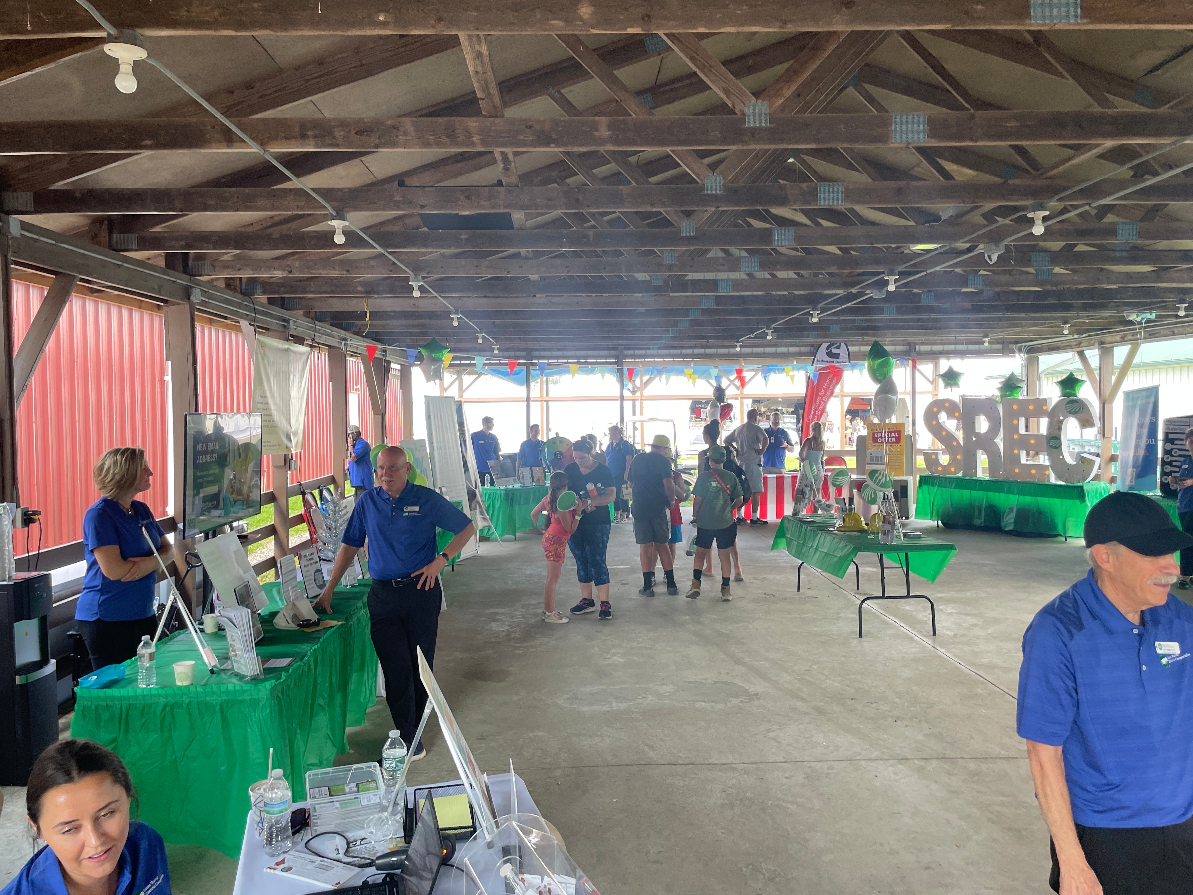 A photo from Sussex Rural Electric Cooperative's 2024 Member Appreciation Event at the Fair