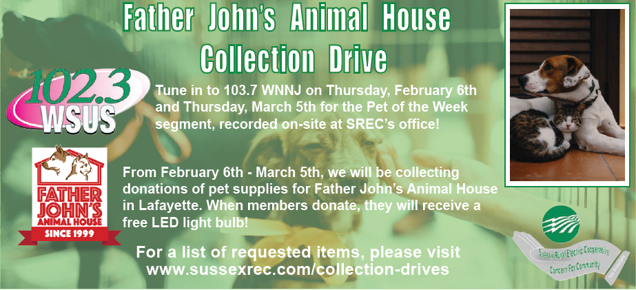 Father John's Collection Drive